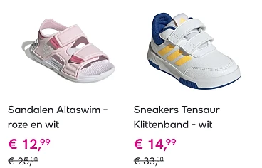 Adidas schoeisel vanaf 9€ maar ook kleding en meer