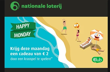 Happy Monday nationale loterij