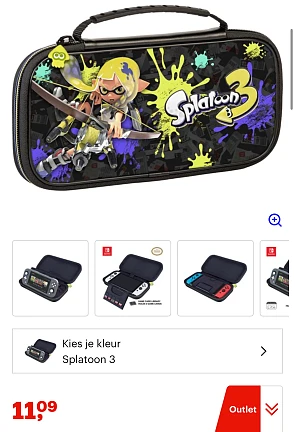 Nintendo Switch case Splatoon 3 -47%