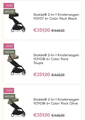 Stokke® 2-in-1 Kinderwagen YOYO