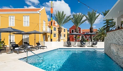 Curaçao voor € 929 p.p. in stijlvol hotel met zwembad en casino