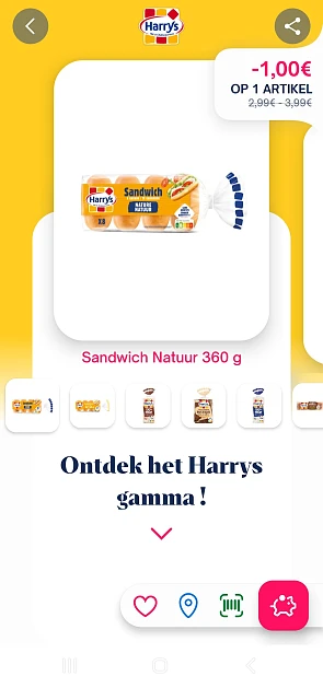 Harry's -€1,00