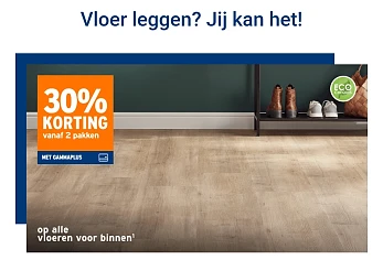 Tot 50% korting bij Gamma