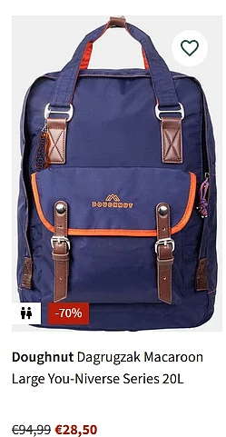 Tot 70% korting op dagrugzakken bij A.S. Adventure