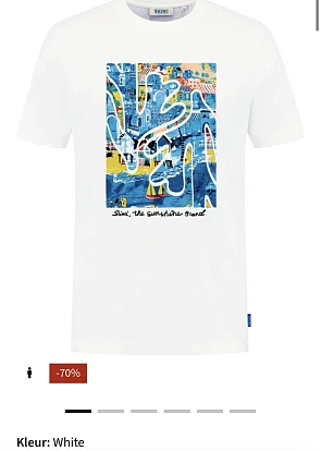 Shiwi t-shirt Liam regular shiwi island Block -70%