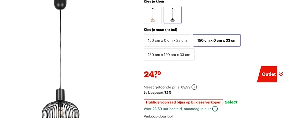 hanglamp trio gila bij bol