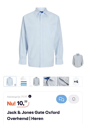 Hemd Jack & Jones aan 10,22€