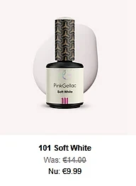 101 Soft White is nu in prijs verlaagd bij Pink Gellac