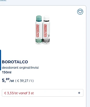 Borotalco in promo