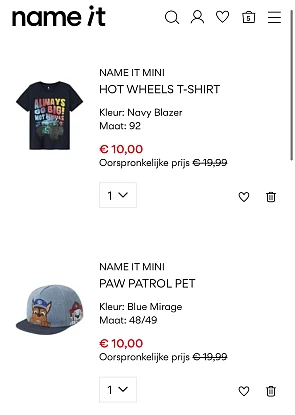 Name it 5 voor €50