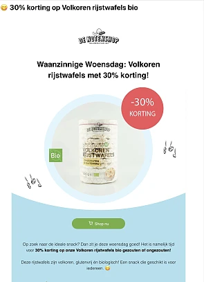 Bio Volkoren rijstwafels