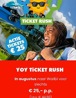 Walibi Holland tickets €25