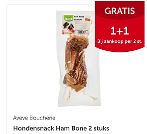 Honden snacks 1+1