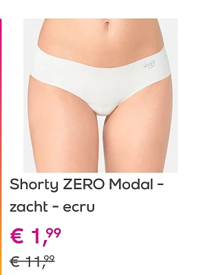 Sloggi vanaf 1,99€ voor dames en heren 😱🤩