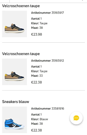 112,11€ uitgespaard bij Torfs