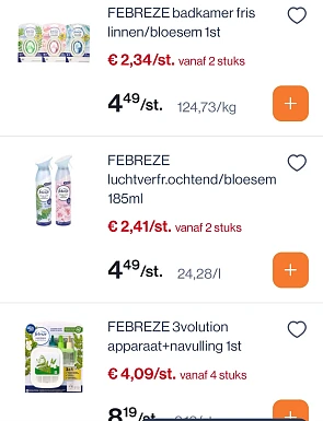Febreze -50%