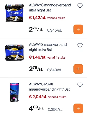 Always tot -50%