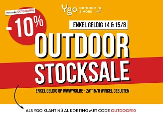Kortingscode ygo outdoorcollectie