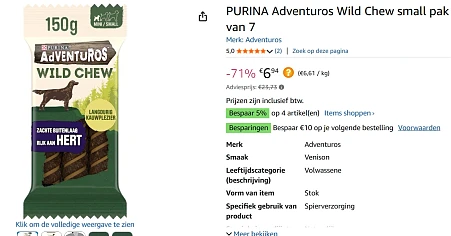 purina honden snack super goedkoop bij amazon nl