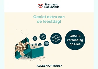 Gratis verzending bij standaard boekhandel