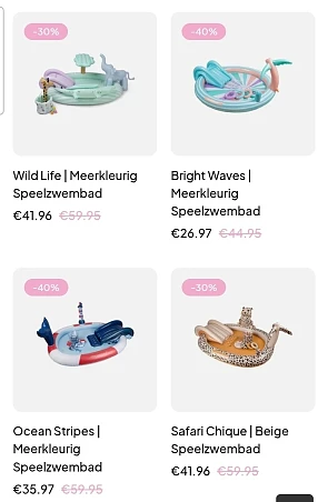 Tot -50% op zwembaden bij Swim Essentials