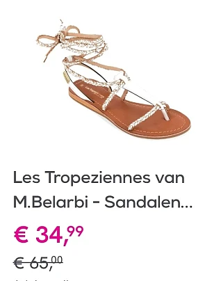 Les tropeziennes vanaf 12,99€