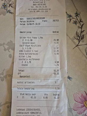 Bij Aveve alle optima+ dierenvoeding 2de -50%