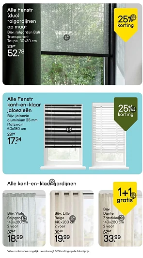 Gordijnen, stoelen, meubels