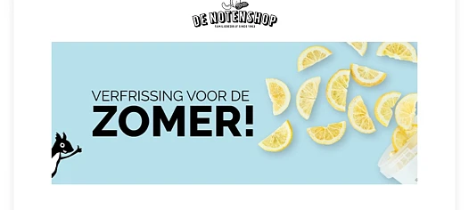 Denotenshop 5% korting