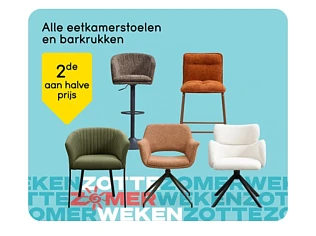 2e aan halve prijs bij Leenbakker enkel vandaag!