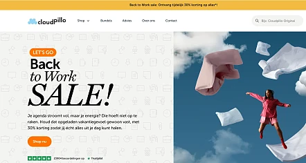 30% korting Cloudpillo