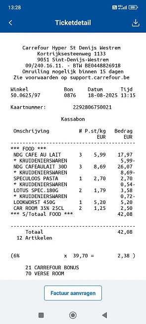 Aankoop Carrefour 2+1 Dolce Gusto -20% lotus