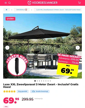 Zweefparasol
