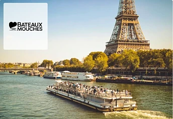 Boottocht op de Seine in Parijs