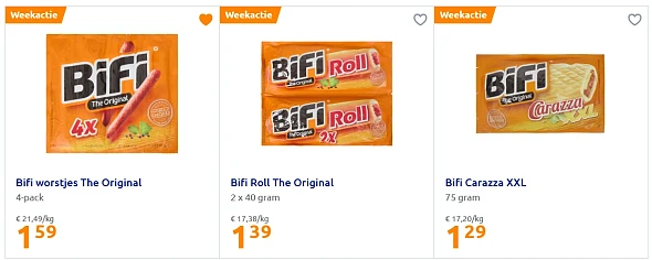 Bifi promo's bij Action ✔️