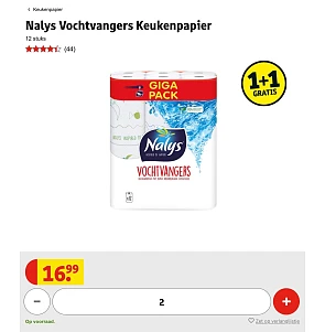 Nalys keukenpapier