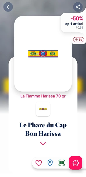 -50% la flamme harissa 70 gr