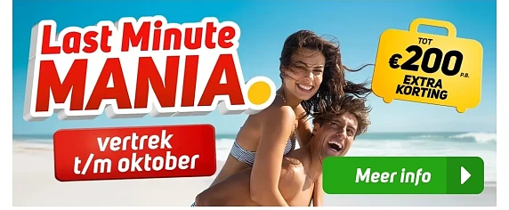 Tot 200€ extra korting bij Corendon ✈️