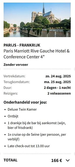 Tot 70% korting op boekingen bij Voyage Privé