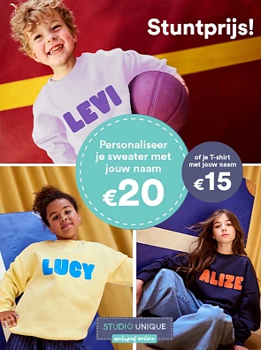 Personaliseer je item bij jbc