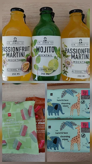 Babydoekjes, snoep en mocktails in promotie bij Hema