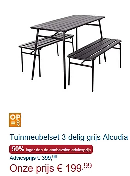 Extra afgeprijsd outdoor assortiment bij Zelfbouwmarkt ⛺️