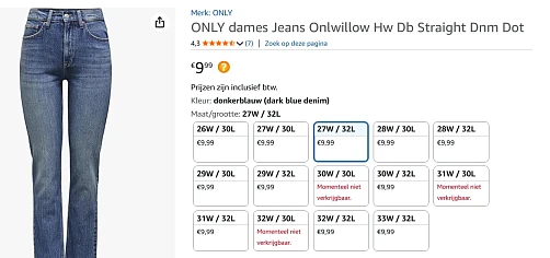 only dames jeans