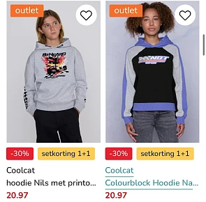 Coolcat collectie 1+1