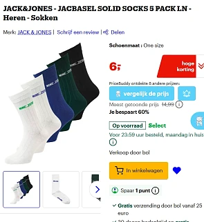 JACK&JONES Sokken - 5 pack