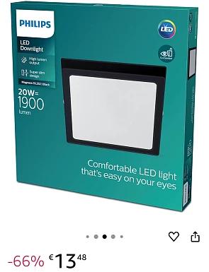 Philips Slim LED-plafondlamp