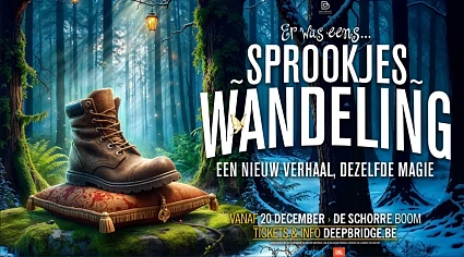 Kortingscode sprookjeswandeling deepbridge