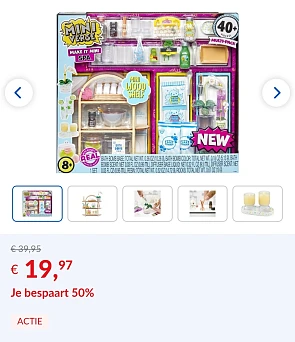 Miniverse make it mini health & beauty multipack -50% buj Dreamland