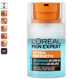L’Oréal Paris Men Expert hydraterende gel voor 5,50 euro