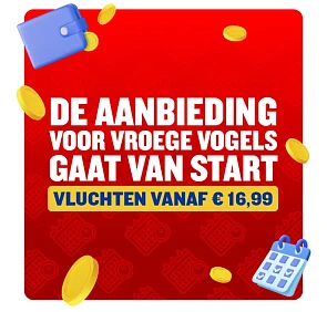 Vlieg vanaf 14,99€ met Ryanair